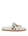 Strategia Sandals White In White