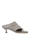 Strategia Toe Strap Sandals In Grey