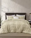 Stratford Park Aluma Geometric 3-pc. Comforter Set, Full In Neutral