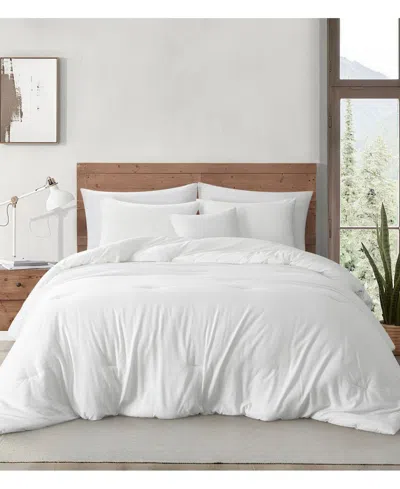 Stratford Park Anaya Solid 3-pc. Comforter Set, Queen In White
