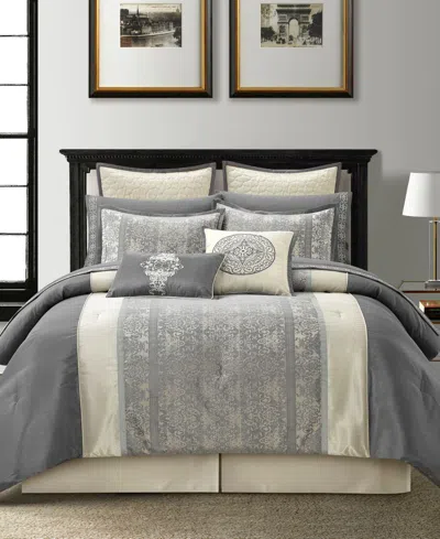 STRATFORD PARK ARABESQUE 12-PC. COMFORTER SET, KING