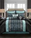 Stratford Park Arabesque 8-piece Comforter Set, Queen In Multi