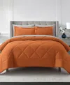 Stratford Park Arelia Geometric 7-pc. Comforter Set, Full In Orange