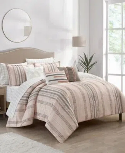 STRATFORD PARK AYLA STRIPED COMFORTER SETS