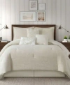 Stratford Park Beilee Patchwork Comforter Sets In White