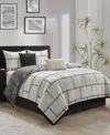 Stratford Park Closeout!  Brickridge Reversible 6-pc. Comforter Set, King In Black