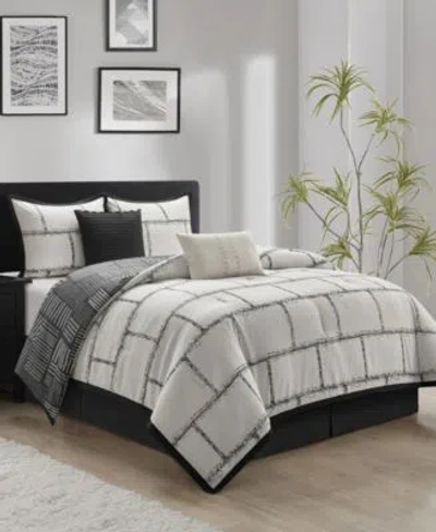 STRATFORD PARK CLOSEOUT STRATFORD PARK BRICKRIDGE REVERSIBLE COMFORTER SETS