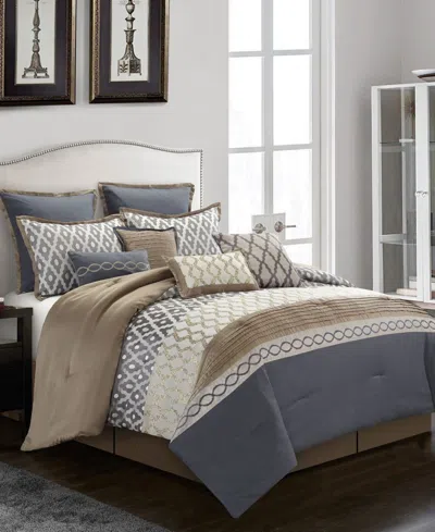 Stratford Park Caval 10-piece Comforter Set, Queen In Multi