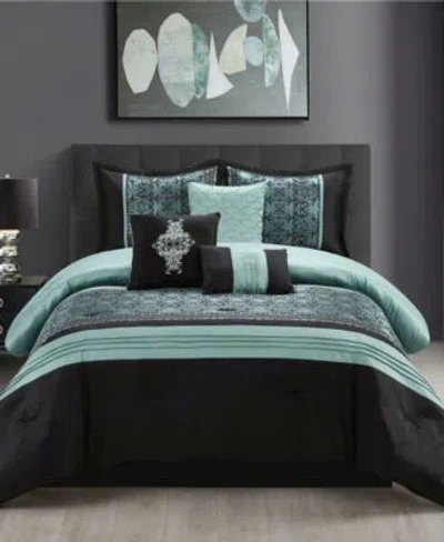 Stratford Park Charley Comforter Sets In Green