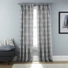 Stratford Park Corrina Rod Pocket Light-filtering Single Curtain Panel In Gray