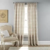 Stratford Park Corrina Rod Pocket Light-filtering Single Curtain Panel In Sand