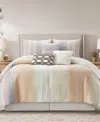 Stratford Park Cosette Stripe 7-pc. Comforter Set, King In Pink