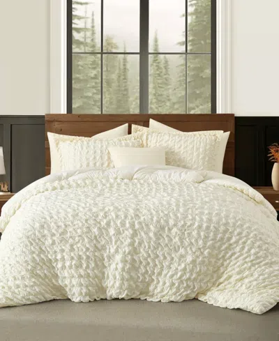 Stratford Park Danice Geometric 3-piece Comforter Set, Full In Ivory
