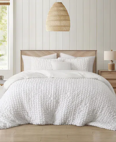 Stratford Park Danice Geometric 3-piece Comforter Set, King In White
