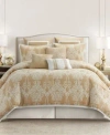 Stratford Park Djazira Damask 9-pc. Comforter Set, California King In Gold