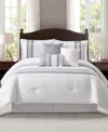 Stratford Park Durango Stripes Comforter Sets In Grey