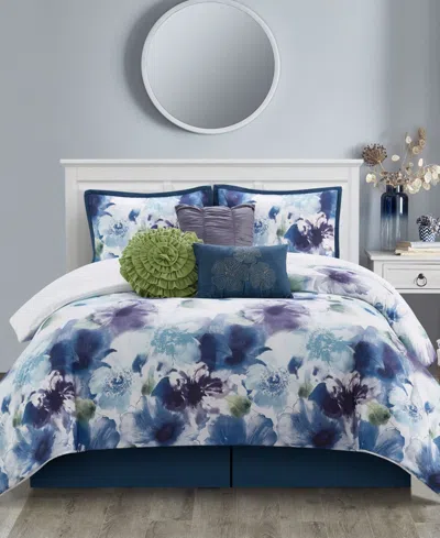 Stratford Park Elissa Floral 7-pc. Comforter Set, Queen