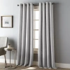 Stratford Park Emer Grommet Top Light-filtering Single Curtain Panel In Gray