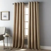 Stratford Park Emer Grommet Top Light-filtering Single Curtain Panel In Sand