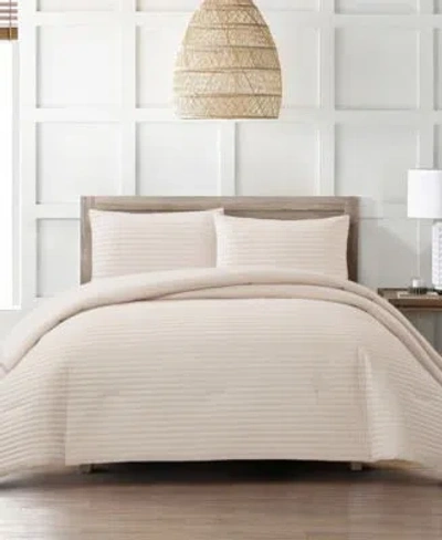Stratford Park Felicia Stripes Comforter Sets In Brown