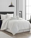 Stratford Park Galatea Tufted Embroidery 7-pc. Comforter Set, Queen In White
