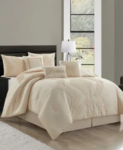 Stratford Park Galatea Tufted Embroidery Comforter Sets In White