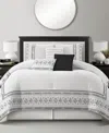 Stratford Park Galilea Geometric 7-pc. Comforter Set, King In Multi