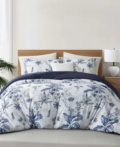 Stratford Park Hender Floral 3-pc. Comforter Set, Full In Blue
