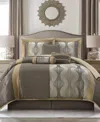 Stratford Park Kath 7-piece Comforter Set, Queen In Gold