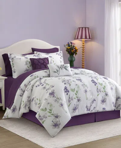 Stratford Park Kinton Floral 10-piece Comforter Set, King In Multi
