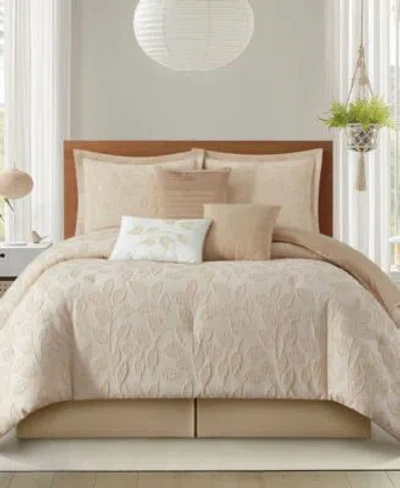 Stratford Park Kyrla Leaves Comforter Sets In Neutral
