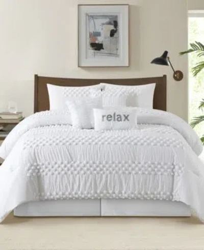 Stratford Park Lerato Modern Comforter Sets In White