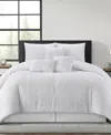 Stratford Park Lexia Leaves 7-pc. Comforter Set, King In White
