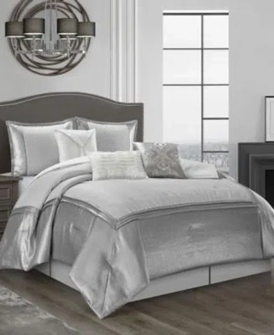 Stratford Park Lucille Solid Color Comforter Sets In Multi