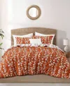 Stratford Park Millie Leaves 2-pc. Comforter Set, Twin In Brown