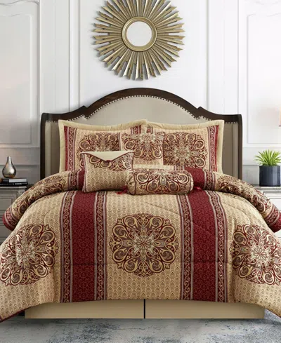 Stratford Park Myhand Medallion 7-pc. Comforter Set, California King