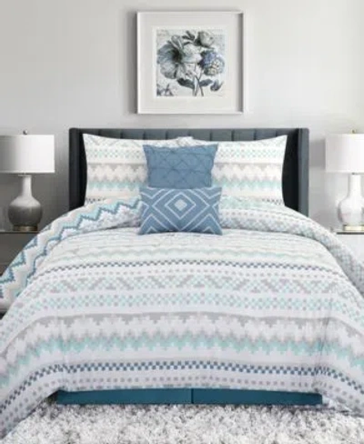STRATFORD PARK NEREIDA GEOMETRIC COMFORTER SETS