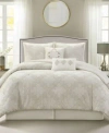 Stratford Park Prissa Medallion Comforter Sets In White