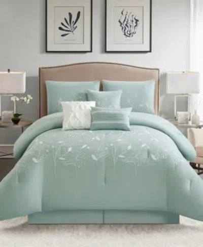 Stratford Park Safina Floral Comforter Sets In Green