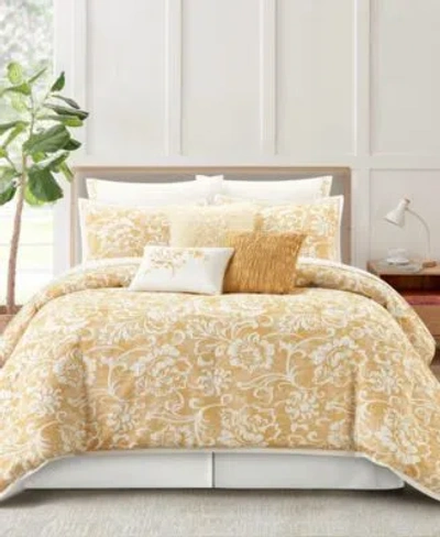 Stratford Park Sendy Floral Comforter Sets In Yellow
