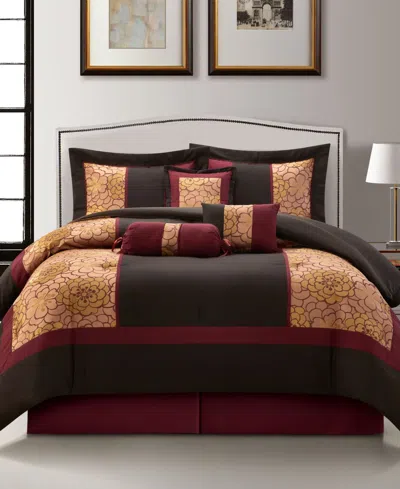 Stratford Park Sibyl Jacquard 7-pc. Comforter Set, California King