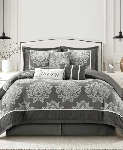 Stratford Park Therese Damask 7-pc. Comforter Set, King