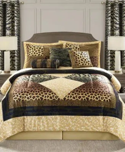 Stratford Park Tucson Animal Print Comforter Sets In Multi