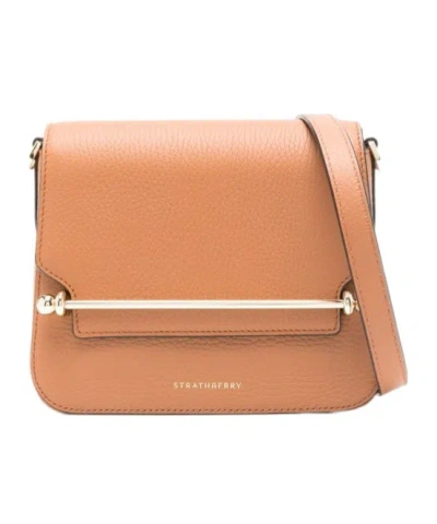 Strathberry Ace Shoulder Bag In Pink