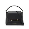 Strathberry Mosaic Leather Tote Bag In Black