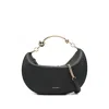 Strathberry Crescent Moon Shoulder Bag In Black