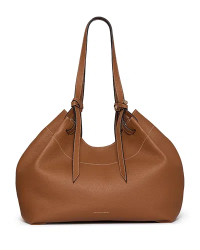 STRATHBERRY BARRA MEDIUM LEATHER TOTE BAG