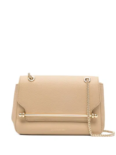 Strathberry Chain-strap Shoulder Bag In Neutral
