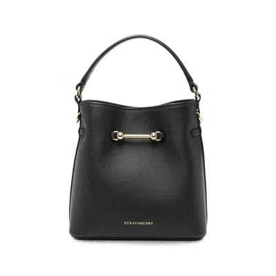 Strathberry Corda Mini Tote Bag In Black