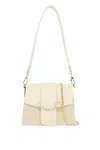Strathberry Crescent Box Bag In White